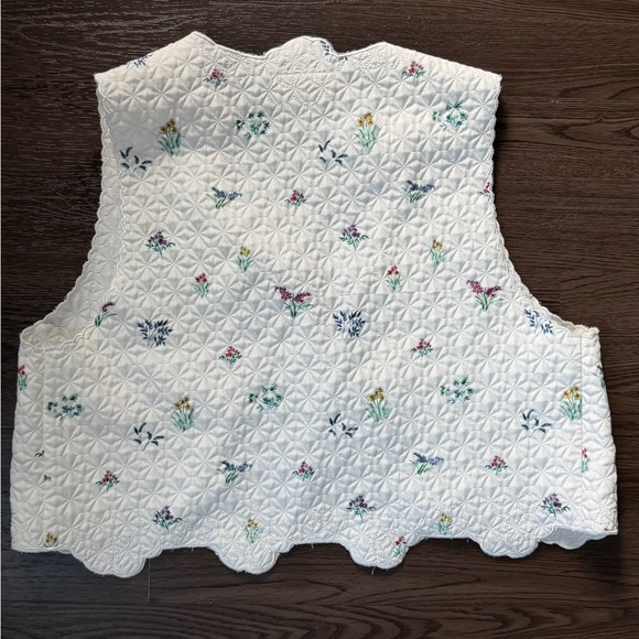 Anthropologie Maeve Textured White Top - Picture 3 of 3